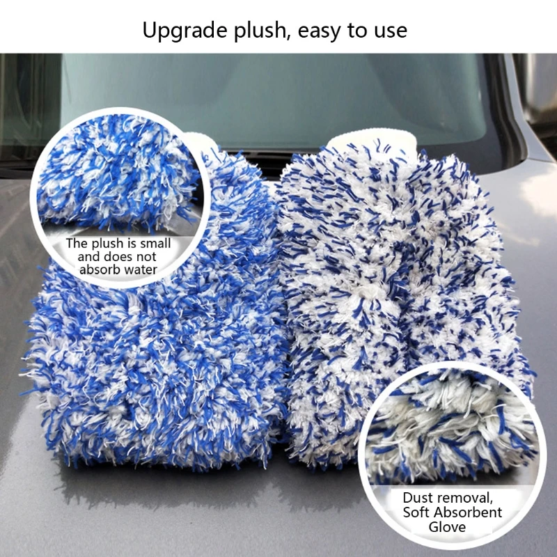 Upgraded Soft Absorbancy Glove High Density Car Cleaning Ultra Soft Easy To Dry 
Upgraded Soft Absorbancy Glove High Density Car Cleaning Ultra Soft Easy To Dry