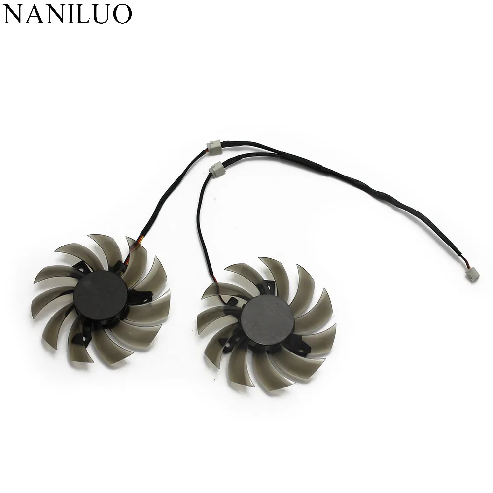 2PCS/SET T128010SM For GIGABYTE GTX 460 465 560 Ti 580 650 750Ti graphics card fan 75MM 12V 0.20A GT440 GT610 GT730 HD 6850 fan
2PCS/SET T128010SM For GIGABYTE GTX 460 465 560 Ti 580 650 750Ti graphics card fan 75MM 12V 0.20A GT440 GT610 GT730 HD 6850 fan