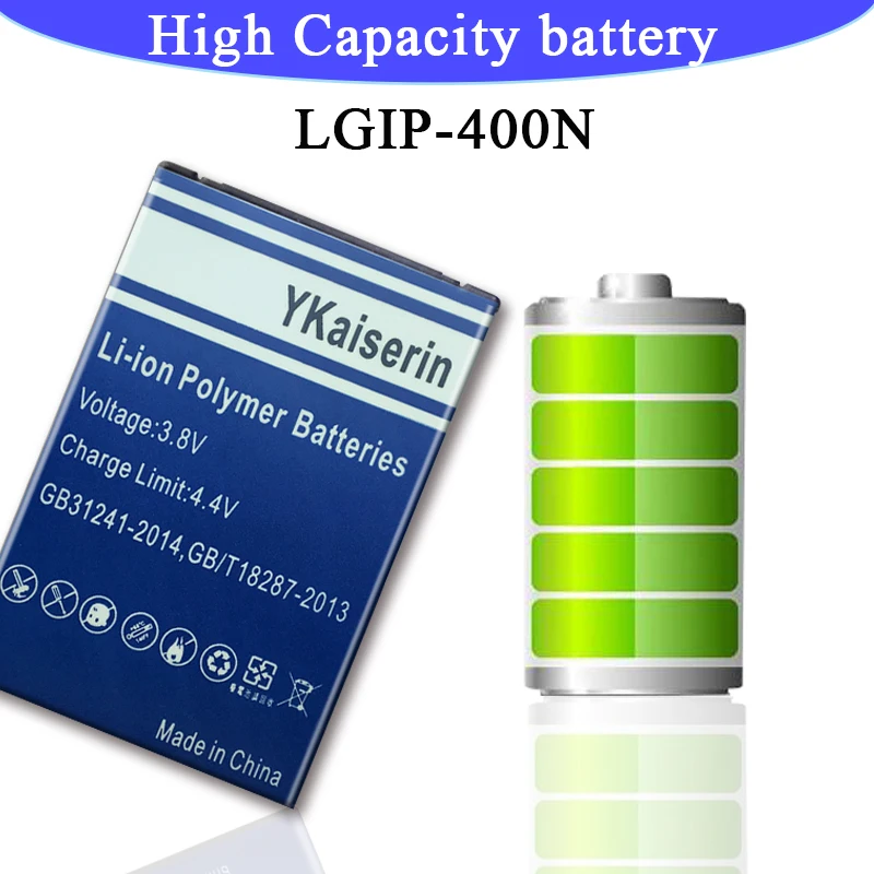 Для LG LGIP-400N Аккумулятор для OPTIMUS M/C/U/V/T/S/1 VM670 LS670 MS690 P500 P509 P503 P520 аккумулятор +