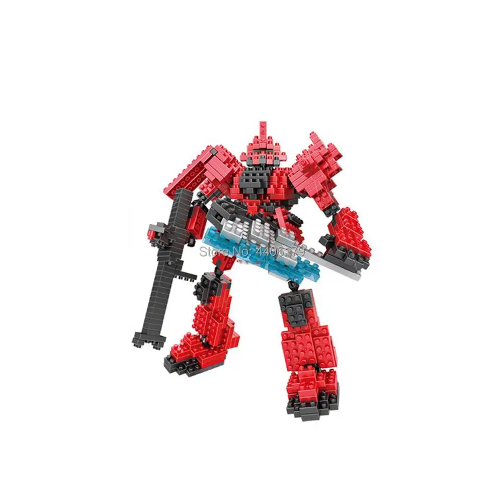hot lepining creators classic Super Robot war gundam Char Zaku red mini micro diamond building blocks model bricks toys for gift
hot lepining creators classic Super Robot war gundam Char Zaku red mini micro diamond building blocks model bricks toys for gift