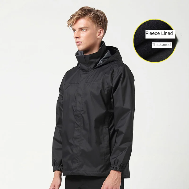 Stormsuit Hooded Jacket Men's and Women's Plush Jacket Leisure Windproof Short Windbreaker Thickened Stormsuit Autumn and Winter
Stormsuit Hooded Jacket Men's and Women's Plush Jacket Leisure Windproof Short Windbreaker Thickened Stormsuit Autumn and Winter
