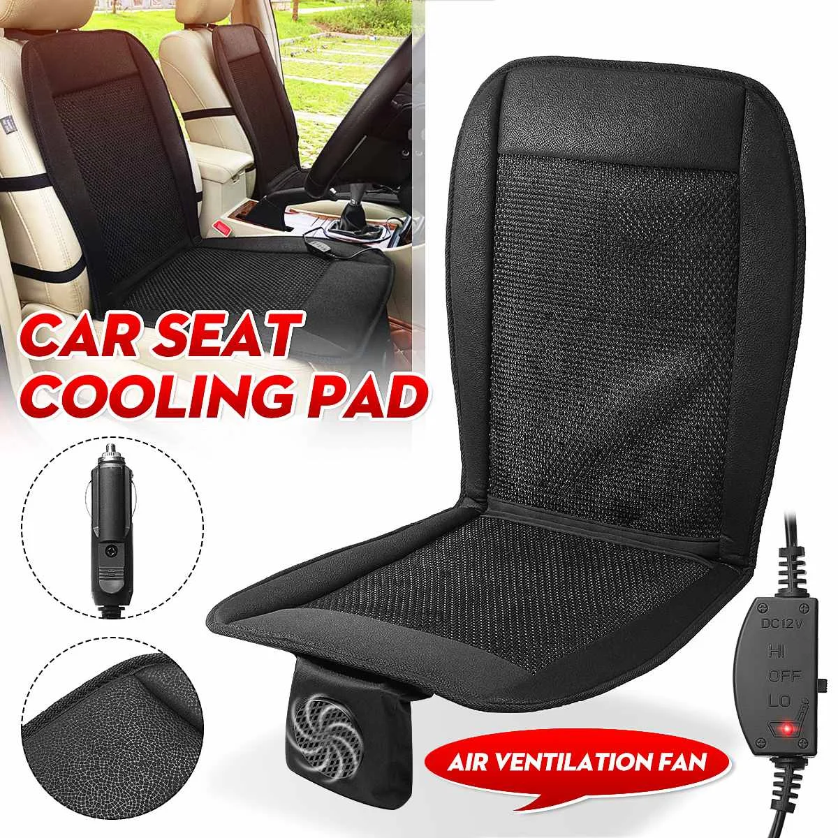 12V New summer cool ventilation cushion car cushion cooling seat air fan massage seat air conditioning cushion 2 speeds low/high
12V New summer cool ventilation cushion car cushion cooling seat air fan massage seat air conditioning cushion 2 speeds low/high