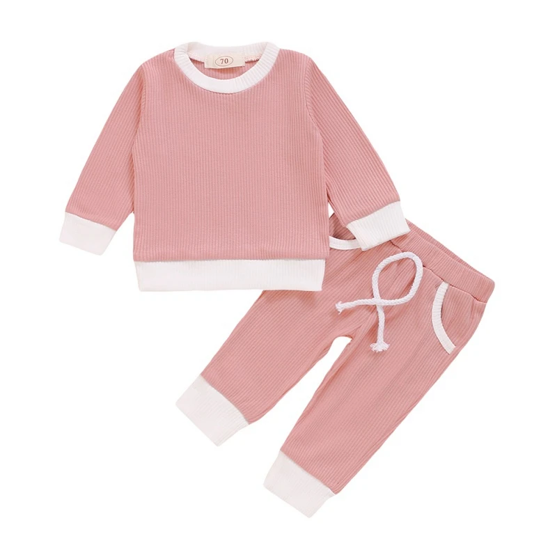Autumn Baby Suit Boys Girls Outfits Long Sleeve Solid Print Top Blouse+Pants Casual Costume Set
Autumn Baby Suit Boys Girls Outfits Long Sleeve Solid Print Top Blouse+Pants Casual Costume Set