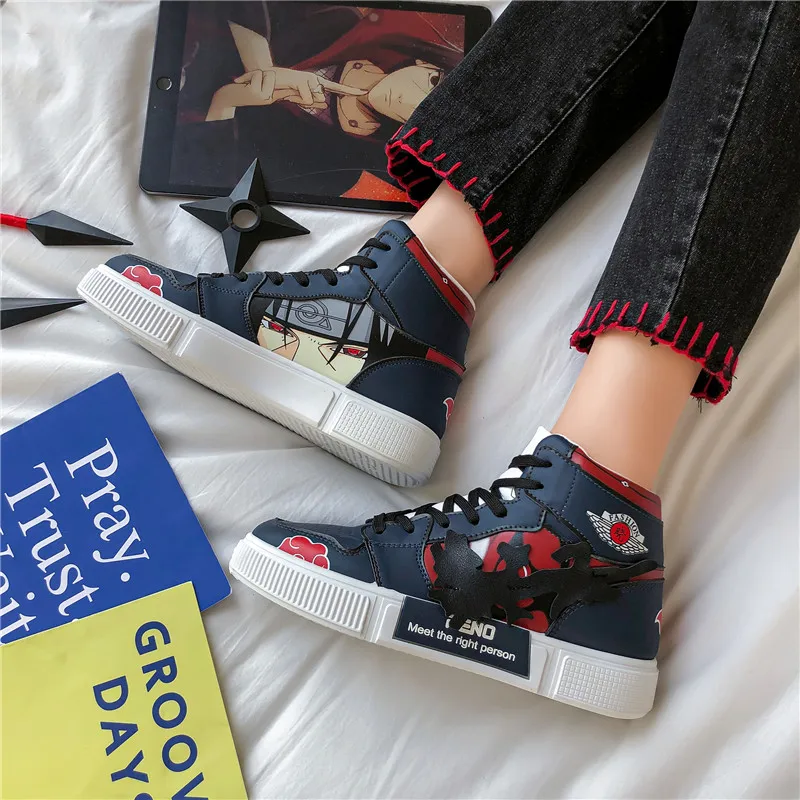 Women Shoes Men Anime Shoes Akatsuki Itachi Casual Shoes Sasuke Canvas Shoes Hashirama Sneakers Kakashi Cosplay Shoes Men
Women Shoes Men Anime Shoes Akatsuki Itachi Casual Shoes Sasuke Canvas Shoes Hashirama Sneakers Kakashi Cosplay Shoes Men