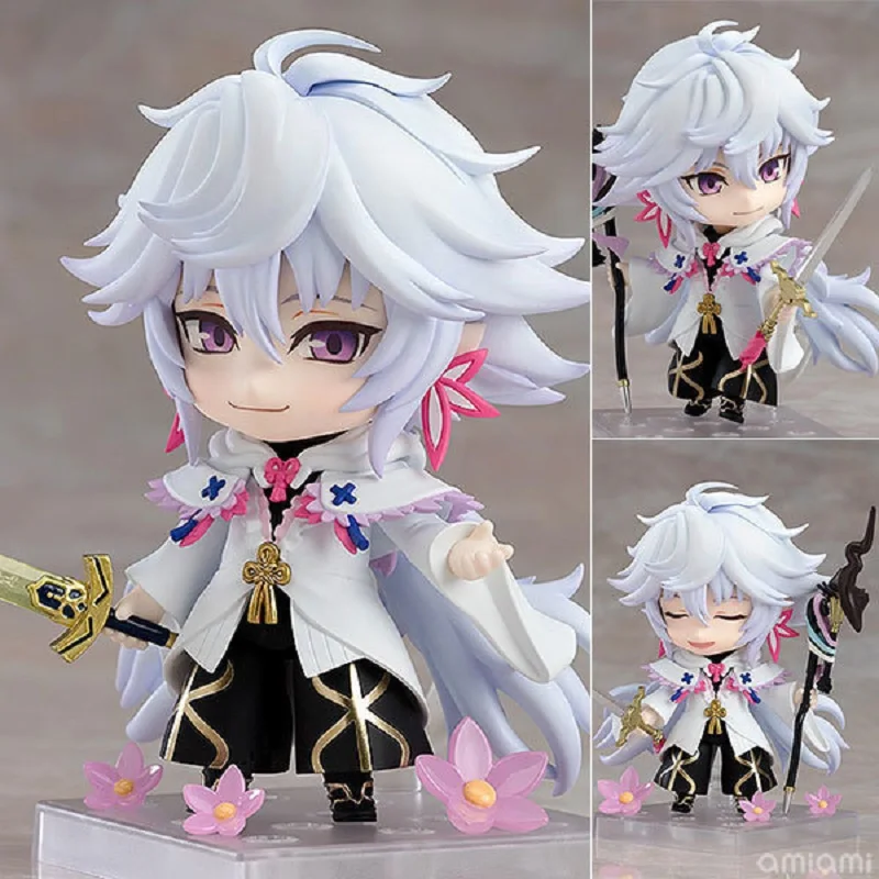 10CM Fate Grand Order FGO Magician Action Figure Merlin#970-DX PVC Fate Stay Night Anime Figure Collectible Model Toy Decoration
10CM Fate Grand Order FGO Magician Action Figure Merlin#970-DX PVC Fate Stay Night Anime Figure Collectible Model Toy Decoration