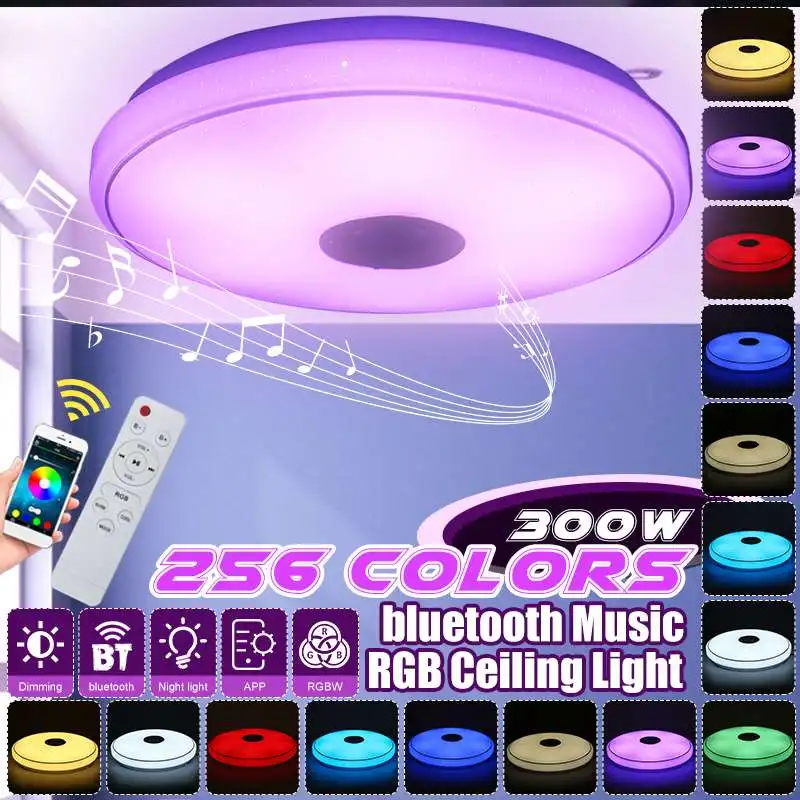 NEW 300W Modern LED Ceiling Light Living Room Bedroom Music bluetooth LED Ceiling Lamp Kitchen Ceiling Light APP/Remote control
NEW 300W Modern LED Ceiling Light Living Room Bedroom Music bluetooth LED Ceiling Lamp Kitchen Ceiling Light APP/Remote control