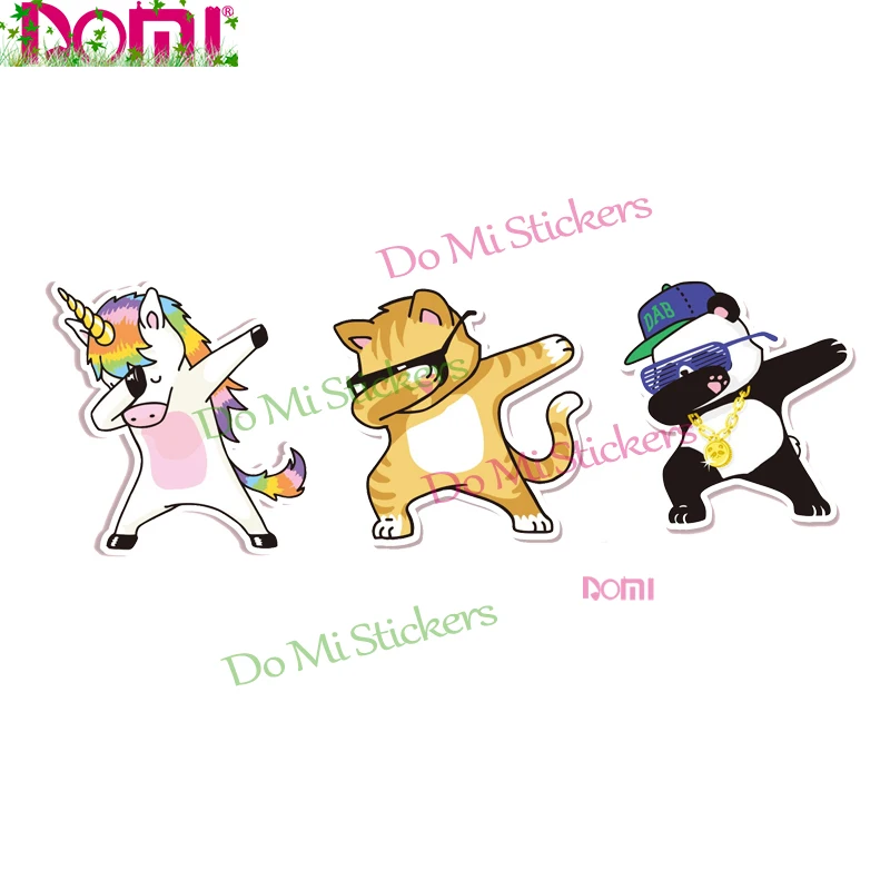 Funny Decal Luggage Toys Hip-Pop Unicorns Panda Animals Car Sticker Motocross Racing Laptop Helmet Trunk Wall Vinyl Decal
Funny Decal Luggage Toys Hip-Pop Unicorns Panda Animals Car Sticker Motocross Racing Laptop Helmet Trunk Wall Vinyl Decal