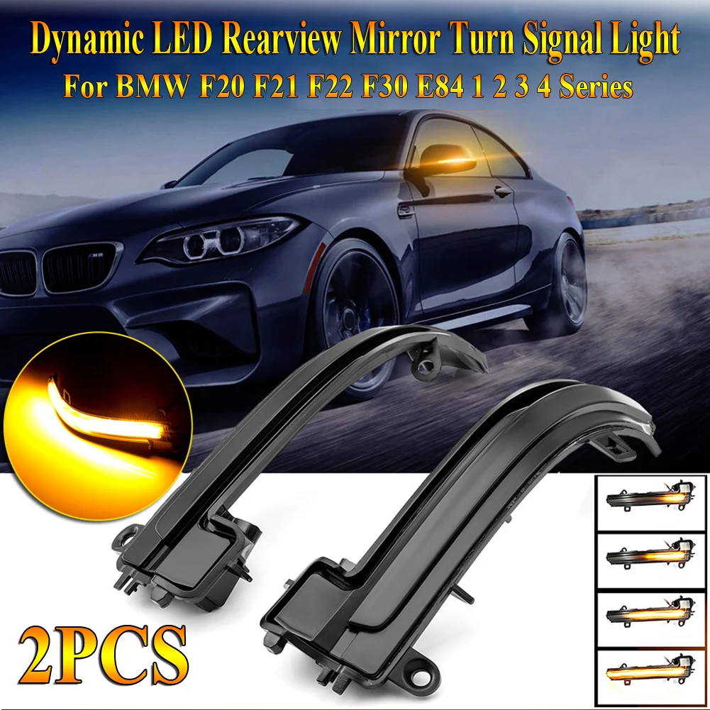 LED Side Wing Rearview Mirror Indicator Blinker Repeater Dynamic Turn Signal Light For BMW F20 F21 F22 F30 E84 1 2 3 4 Series
LED Side Wing Rearview Mirror Indicator Blinker Repeater Dynamic Turn Signal Light For BMW F20 F21 F22 F30 E84 1 2 3 4 Series