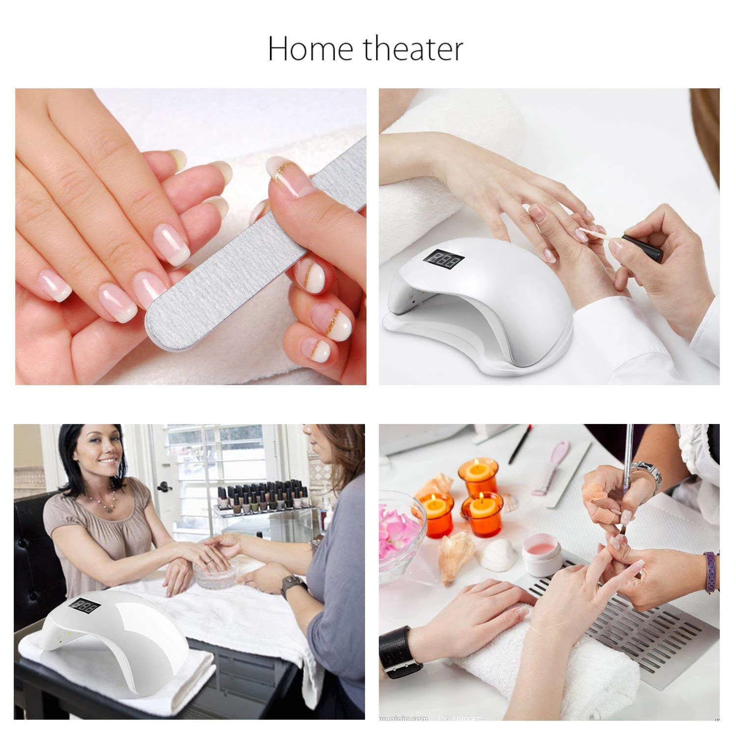 LED UV Sun Nail Dryer 48W LED Lamp For Drying Gel Polish Timer Auto Sensor Manicure Tools Professional Phototherapy Machine
LED UV Sun Nail Dryer 48W LED Lamp For Drying Gel Polish Timer Auto Sensor Manicure Tools Professional Phototherapy Machine