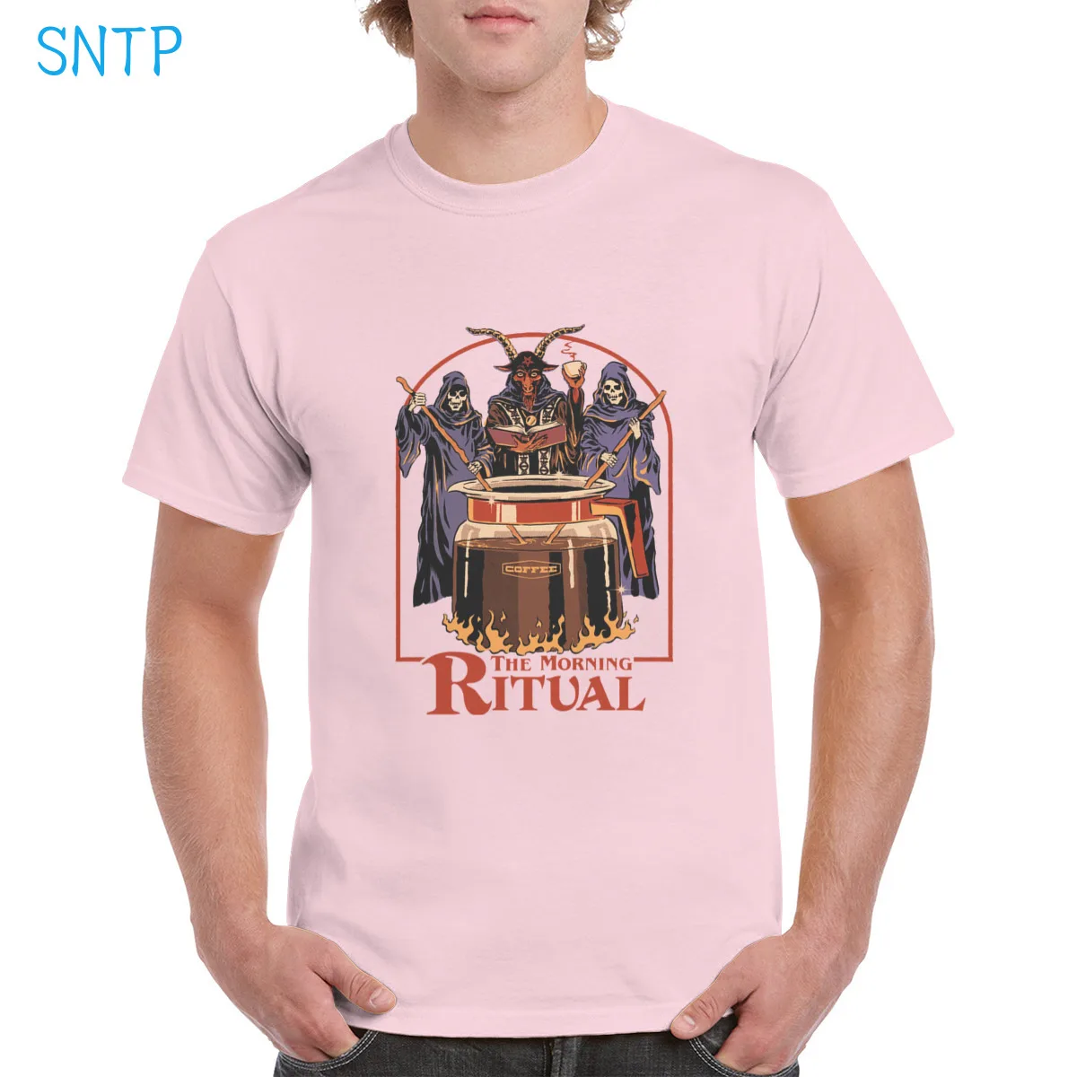 Steven Rhodes The Morning Ritual t shirt women Devil and Child T-shirt Halloween Satan Demon graphic Top 100% Cotton Female/Man
Steven Rhodes The Morning Ritual t shirt women Devil and Child T-shirt Halloween Satan Demon graphic Top 100% Cotton Female/Man