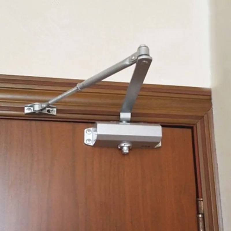 

Automatic Door Closers Security System Adjustable Closing/Latching Speed Aluminium For Left And Right Hand Doors 25-45 Kg 900M