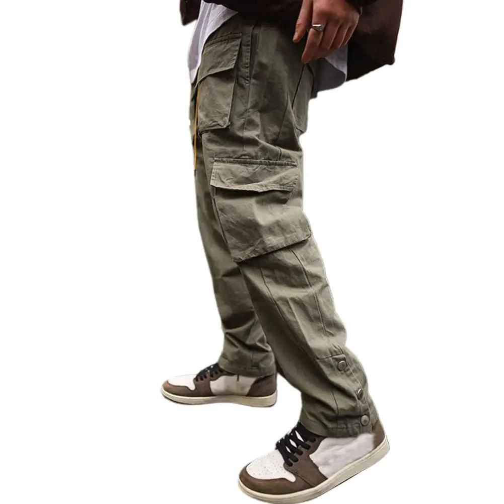 Newest Men Cargo Pants Multi-Pocket Solid Color Male Pants Skin Friendly Polyester Casual Men Lightweight Loose Work Pant 
Newest Men Cargo Pants Multi-Pocket Solid Color Male Pants Skin Friendly Polyester Casual Men Lightweight Loose Work Pant