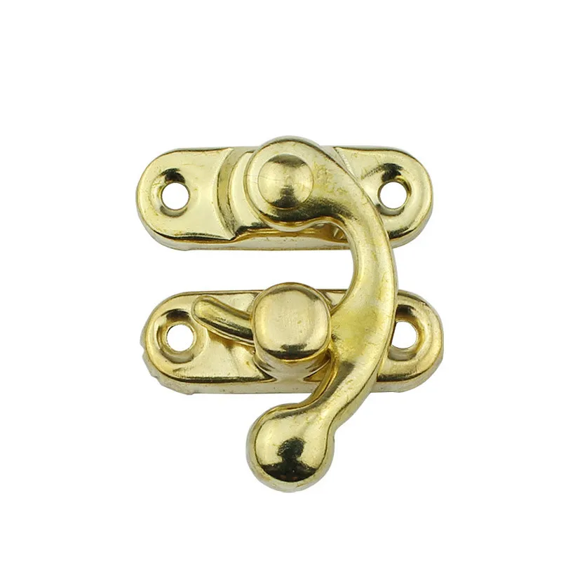 12PCS gold/bronze antique box lock buckle right hook gift wooden jewelry box padlock with screws furniture hardware
12PCS gold/bronze antique box lock buckle right hook gift wooden jewelry box padlock with screws furniture hardware