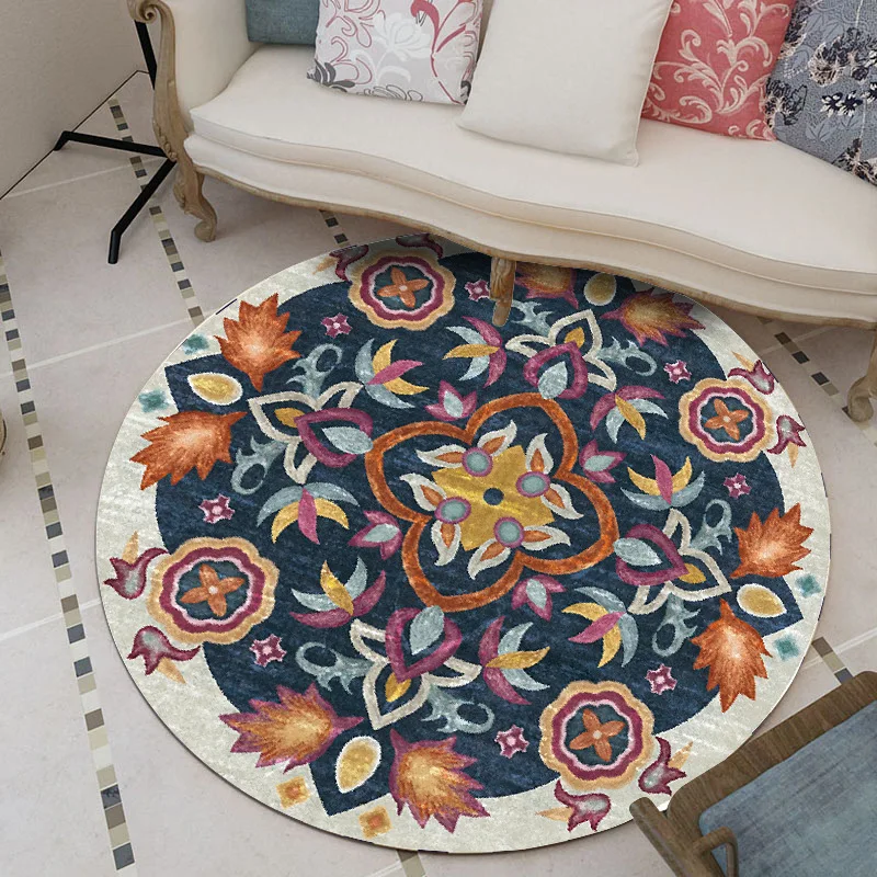 Bohemia Round Carpet bathroom Carpet Prints Balcony doormats floor bath balcony home mat tapis salon Geometric Design Sofa rug
Bohemia Round Carpet bathroom Carpet Prints Balcony doormats floor bath balcony home mat tapis salon Geometric Design Sofa rug