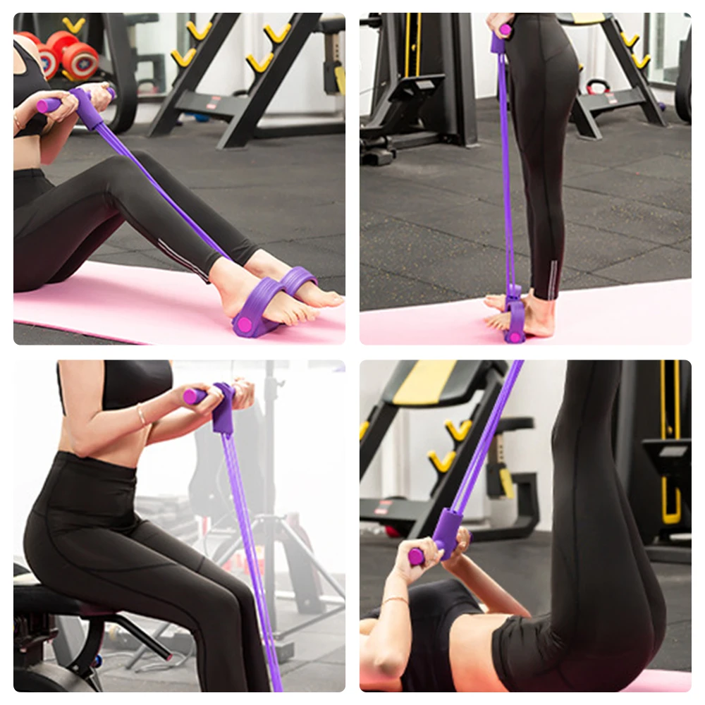 Resistance Bands Weight Loss Fitness Equipment 4 Tube Tension Trainer Sports Foot Chest Pull Leg Latex Rope Gymnastics
Resistance Bands Weight Loss Fitness Equipment 4 Tube Tension Trainer Sports Foot Chest Pull Leg Latex Rope Gymnastics
