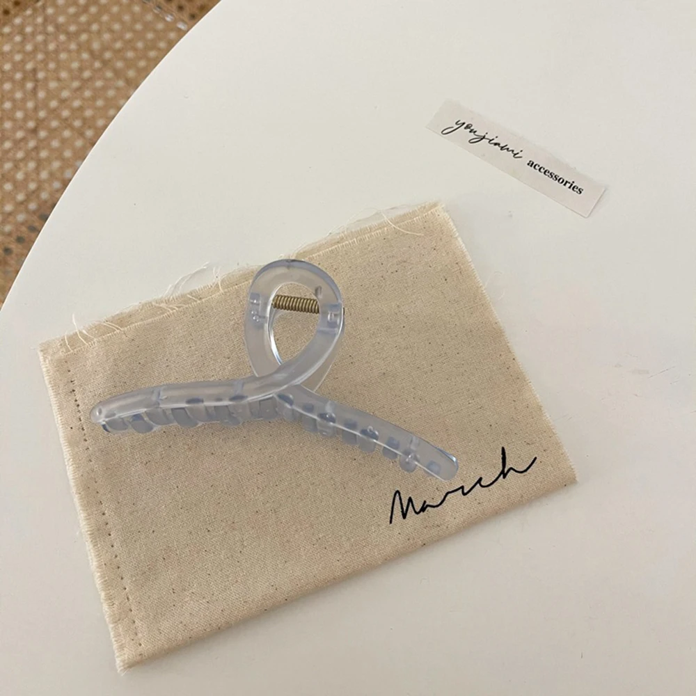 Woman Elegant Transparent Hair Crab Women Hair Accessories Girls Hairpins Hair Claw Clips Ladies Ornaments Candy Color Barrettes
Woman Elegant Transparent Hair Crab Women Hair Accessories Girls Hairpins Hair Claw Clips Ladies Ornaments Candy Color Barrettes