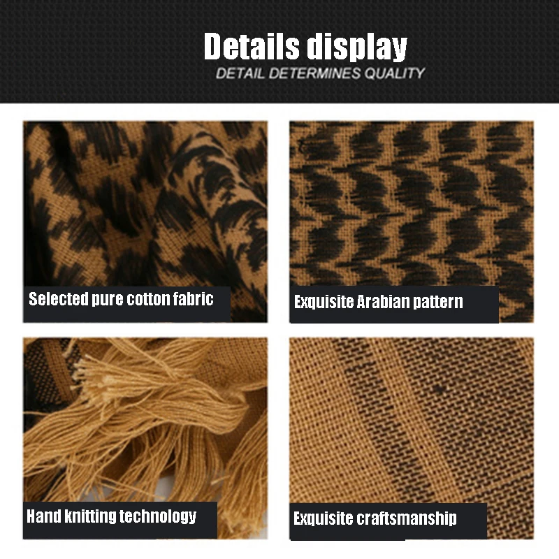 Outdoor sports autumn and winter warm color matching headscarf Arab square scarf men's windproof scarf women's windproof neck
Outdoor sports autumn and winter warm color matching headscarf Arab square scarf men's windproof scarf women's windproof neck