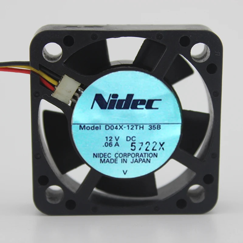 Оригинальный вентилятор охлаждения Nidec 4 см модель 4010 12 В 0 06a|Системы HVAC и