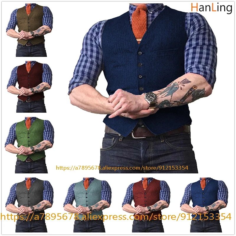 Men's Suit Vest Herringbone Summer Steampunk Waistcoat Groom Slim Jacket безрукавка мужская
Men's Suit Vest Herringbone Summer Steampunk Waistcoat Groom Slim Jacket безрукавка мужская