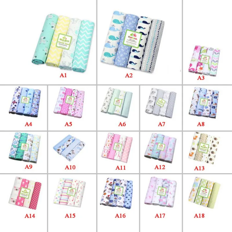 4PCS newborn baby bed sheet bedding set 102*76cm for newborn crib sheets cot linen 100% cotton printing baby blankets
4PCS newborn baby bed sheet bedding set 102*76cm for newborn crib sheets cot linen 100% cotton printing baby blankets