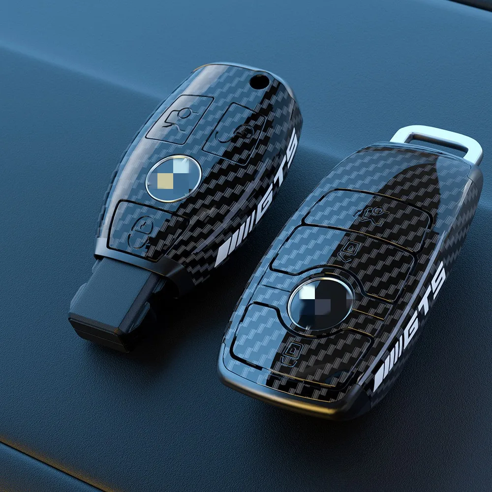 For Mercedes Benz A B C E S Class W204 W205 W212 W213 W176 GLC CLA AMG Carbon Fiber ABS Car Key Cover Case Shell Key Holder
For Mercedes Benz A B C E S Class W204 W205 W212 W213 W176 GLC CLA AMG Carbon Fiber ABS Car Key Cover Case Shell Key Holder