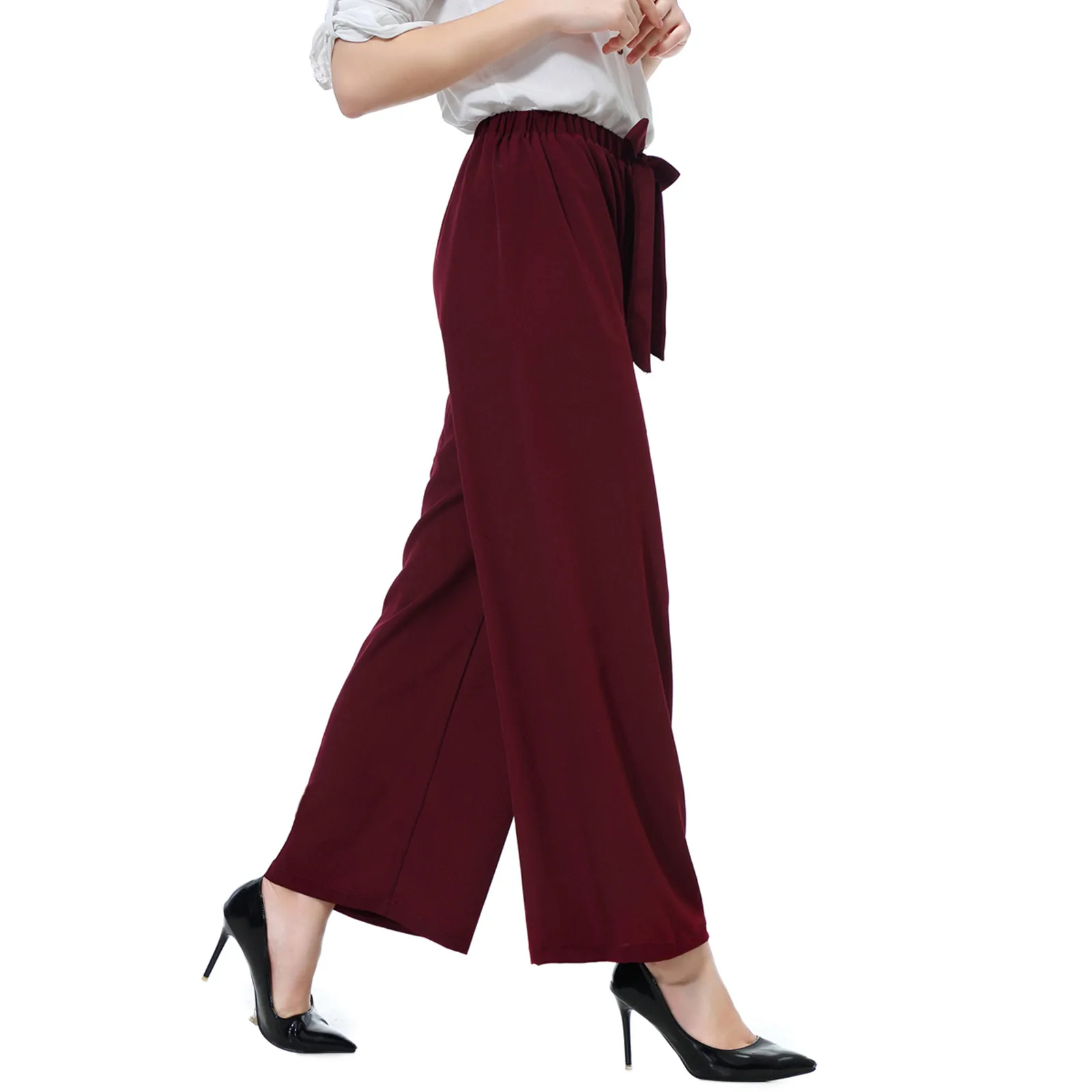 Women's Premium Pleated Wide Casual Loose Leg High Waist Pants Trousers Women's long loose wide-leg pants woman 2021
Women's Premium Pleated Wide Casual Loose Leg High Waist Pants Trousers Women's long loose wide-leg pants woman 2021