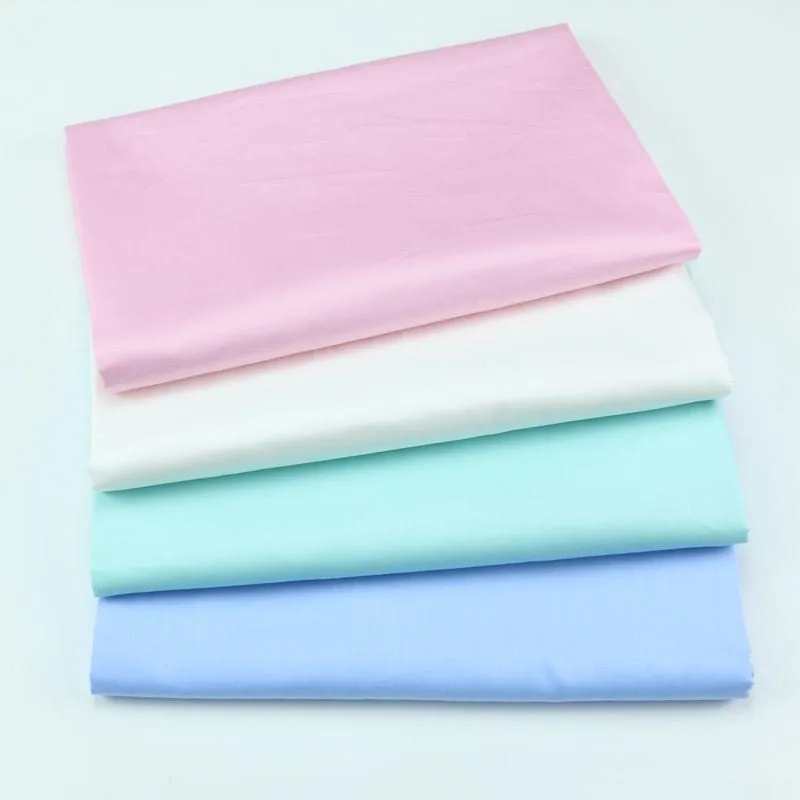 100% Cotton 60S Sateen Satin Solid Color WHITE PINK AQUA BLUE Smooth Delicate Fabrics for Bedding Handwork Apparel Dress Shirt
100% Cotton 60S Sateen Satin Solid Color WHITE PINK AQUA BLUE Smooth Delicate Fabrics for Bedding Handwork Apparel Dress Shirt