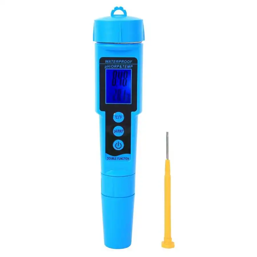 Water Quality Tester PH ORP TEMP Testing High Accuracy PH Tester for Laboratories Aquariums
Water Quality Tester PH ORP TEMP Testing High Accuracy PH Tester for Laboratories Aquariums