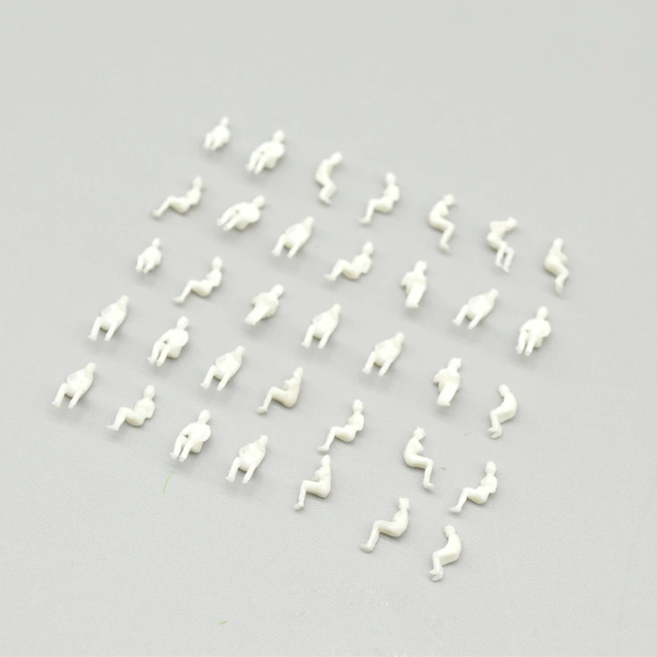 1:200 Miniature Figures Model Diorama Seated People Unpainted ABS Plastic Sitting Passengers for Architecture Building Layout
1:200 Miniature Figures Model Diorama Seated People Unpainted ABS Plastic Sitting Passengers for Architecture Building Layout