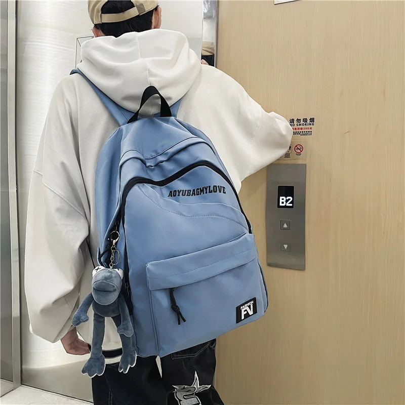 Nylon Casual Women Backpack School Bags for Teenage Girls Boys Men Back Pack Large Capacity
Nylon Casual Women Backpack School Bags for Teenage Girls Boys Men Back Pack Large Capacity