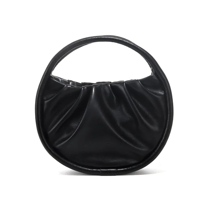 Impression Original Bag Niche Design Round Pleated Soft Leather Senior Hand Carry Bag
Impression Original Bag Niche Design Round Pleated Soft Leather Senior Hand Carry Bag