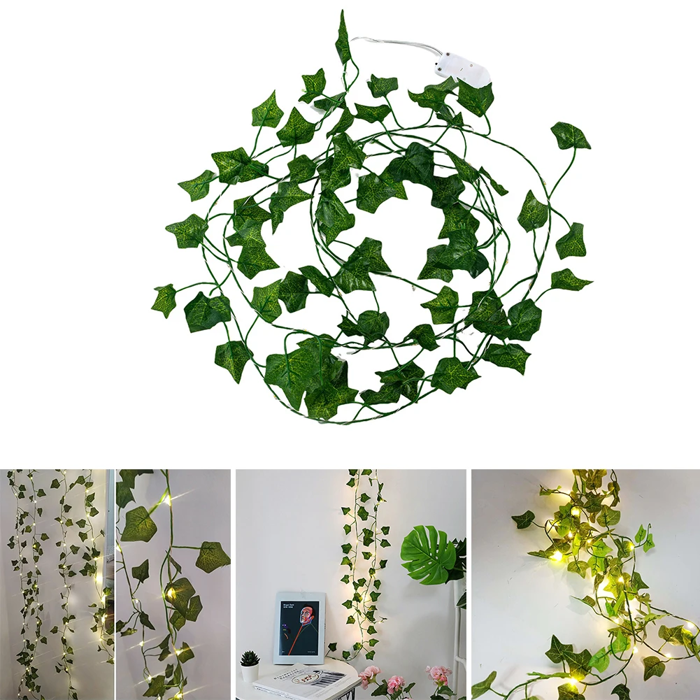 2.2M 25LED Artificial Leaf Vine String Light Fairy Rattan Lamp Chain LED String Lights DIY LED Leaf For Party Decorative Light
2.2M 25LED Artificial Leaf Vine String Light Fairy Rattan Lamp Chain LED String Lights DIY LED Leaf For Party Decorative Light