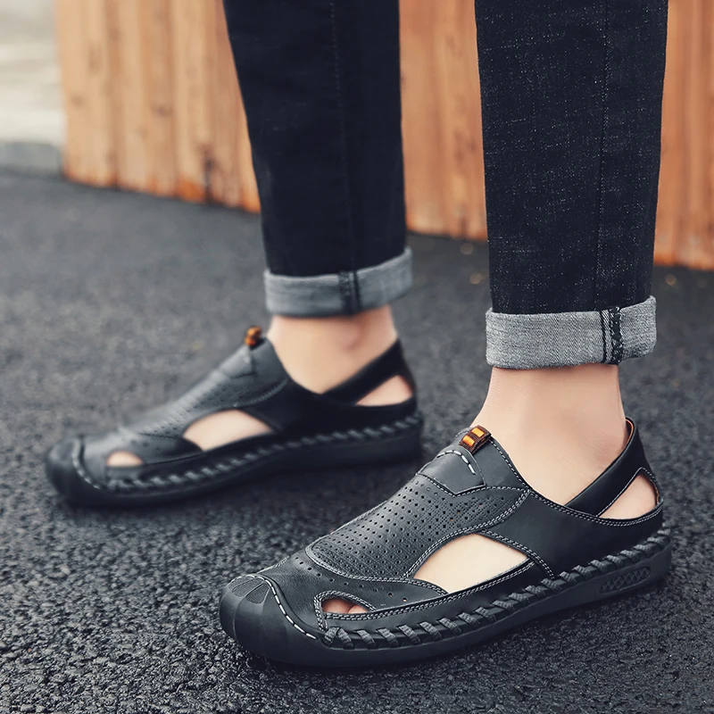 Sandalen Heren Sandal Men Shoes Sandales Bain Sandale Homme Cuir Sandals Outdoor Ete Sandalias Deportivas Hombre Roman Sport
Sandalen Heren Sandal Men Shoes Sandales Bain Sandale Homme Cuir Sandals Outdoor Ete Sandalias Deportivas Hombre Roman Sport