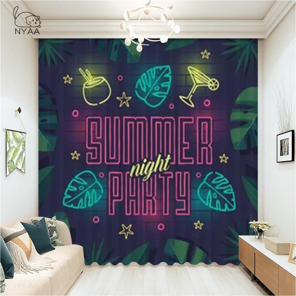 Beautiful Tropical Sea Curtains For The Window Curtain For Children Modern Home Decoration Living Room Curtains Micro Shading 
Beautiful Tropical Sea Curtains For The Window Curtain For Children Modern Home Decoration Living Room Curtains Micro Shading