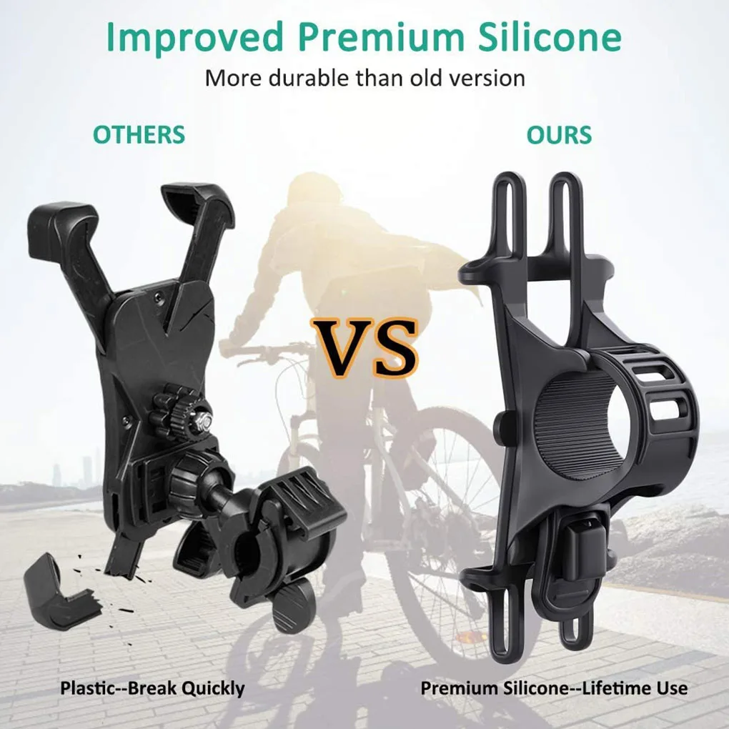 Universal Bicycle Phone Holder for iPhone 7 XS Max Samsung Xiaomi 9 Motorcycle Phone Holder Bike Handlebar Stand Support Bracket
Universal Bicycle Phone Holder for iPhone 7 XS Max Samsung Xiaomi 9 Motorcycle Phone Holder Bike Handlebar Stand Support Bracket