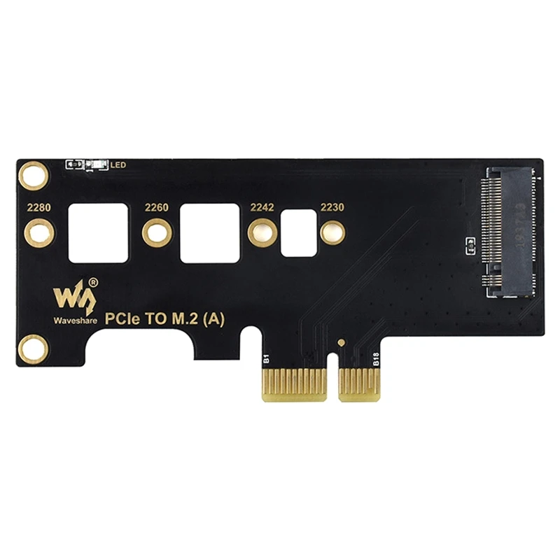 Waveshare PCI-E to M.2 Adapter Card SSD NVME Protocol Expansion Card Supports CM4 Suitable for Raspberry Pi
Waveshare PCI-E to M.2 Adapter Card SSD NVME Protocol Expansion Card Supports CM4 Suitable for Raspberry Pi