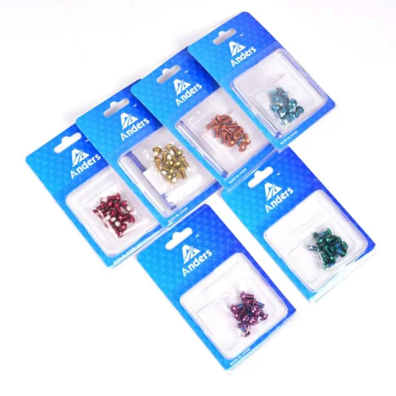 Mountain Bike Color Disc Screw Alloy Steel Disc Disc Brake Pad T25 Screw Bicycle repair tools Cycling Parts
Mountain Bike Color Disc Screw Alloy Steel Disc Disc Brake Pad T25 Screw Bicycle repair tools Cycling Parts