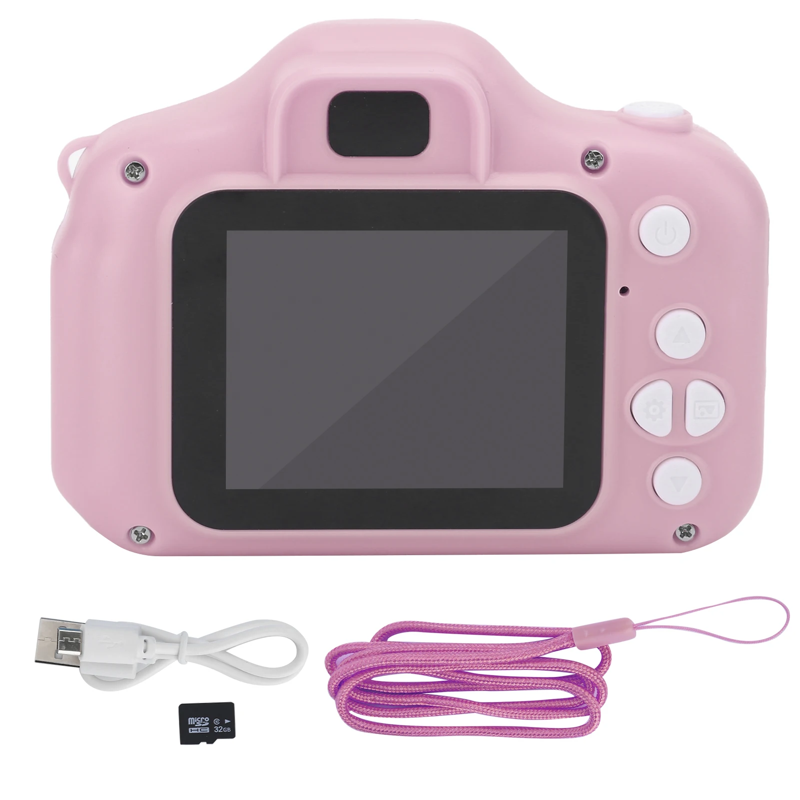 X2 Multifunctional Children's Digital Camera Photo Video with Memory Card Mini GiftPink 32GB
X2 Multifunctional Children's Digital Camera Photo Video with Memory Card Mini GiftPink 32GB