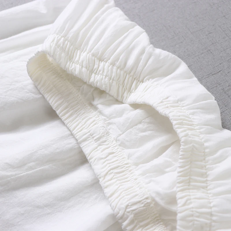 New Spring Summer Women Cotton linen Pants Japan Style Mori Girl Elastic Waist Hollow out Embroidery Wide Leg Pants
New Spring Summer Women Cotton linen Pants Japan Style Mori Girl Elastic Waist Hollow out Embroidery Wide Leg Pants