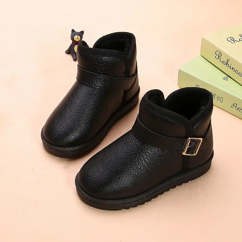 2021 New Fashion Children Boots Leather Boys Baby Girls Snow Boots Non-slip Warm Infant Winter Rhinestones snow Boots kids shoes
2021 New Fashion Children Boots Leather Boys Baby Girls Snow Boots Non-slip Warm Infant Winter Rhinestones snow Boots kids shoes