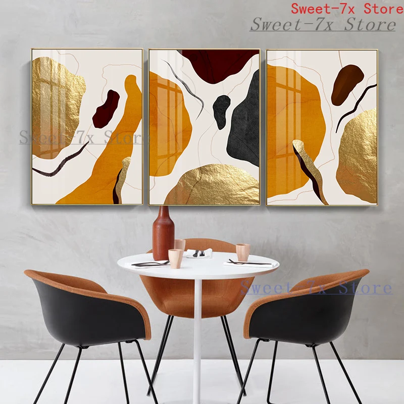 Gold Foil Abstract Color Block Canvas Painting Art Nordic Posters and Prints Wall Pictures for Living Room Decoration Frameless
Gold Foil Abstract Color Block Canvas Painting Art Nordic Posters and Prints Wall Pictures for Living Room Decoration Frameless