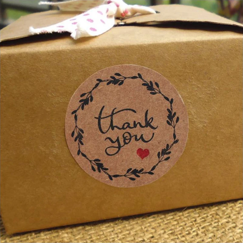 500PCS Stick Flowers Labels Thank You Stickers Decoration Kraft Paper Scrapbooking Sealing Sticky Sticker Stationery Supplies 
500PCS Stick Flowers Labels Thank You Stickers Decoration Kraft Paper Scrapbooking Sealing Sticky Sticker Stationery Supplies