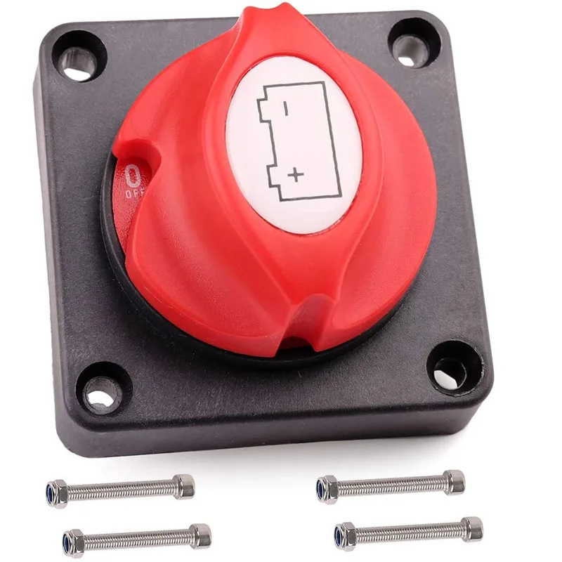 275/1250 Amps Battery Disconnect Switch On Off, 12V 24V 48V Battery Kill Master Cut Shut Off Switch for Marine Boat RV ATV UTV
275/1250 Amps Battery Disconnect Switch On Off, 12V 24V 48V Battery Kill Master Cut Shut Off Switch for Marine Boat RV ATV UTV