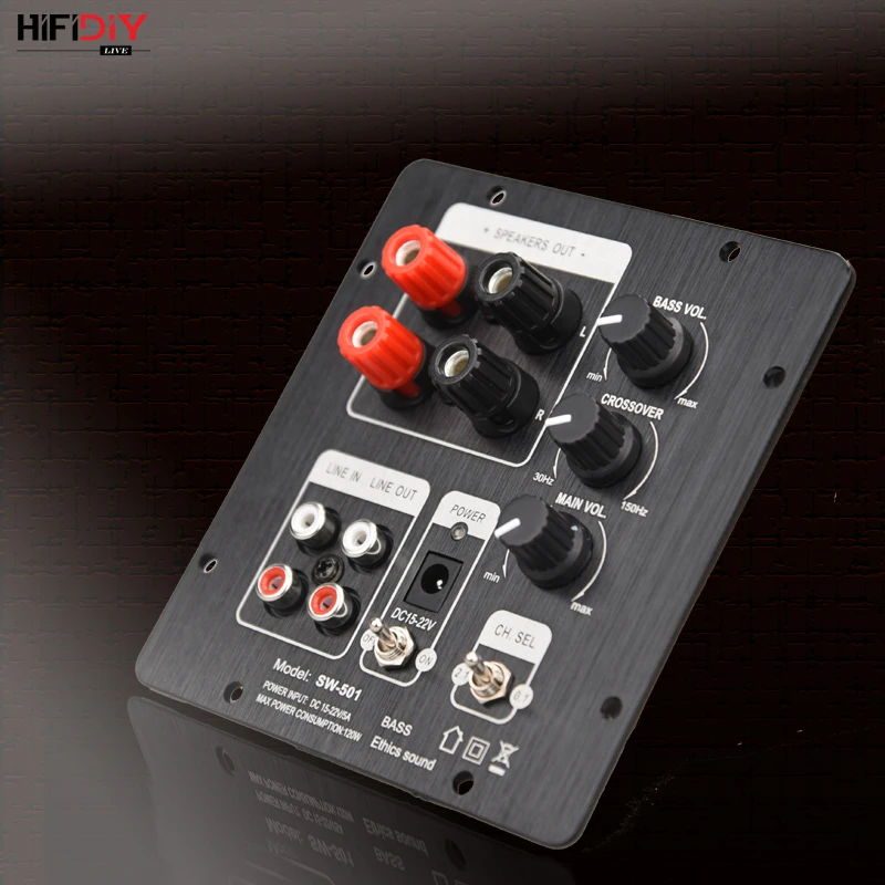 

HIFIDIY LIVE speaker s 2,1 сабвуфер, Плата усилителя динамика TPA3118 аудио 30 Вт * 2 + 60 Вт Sub AMP с независимым 2.0 выходом