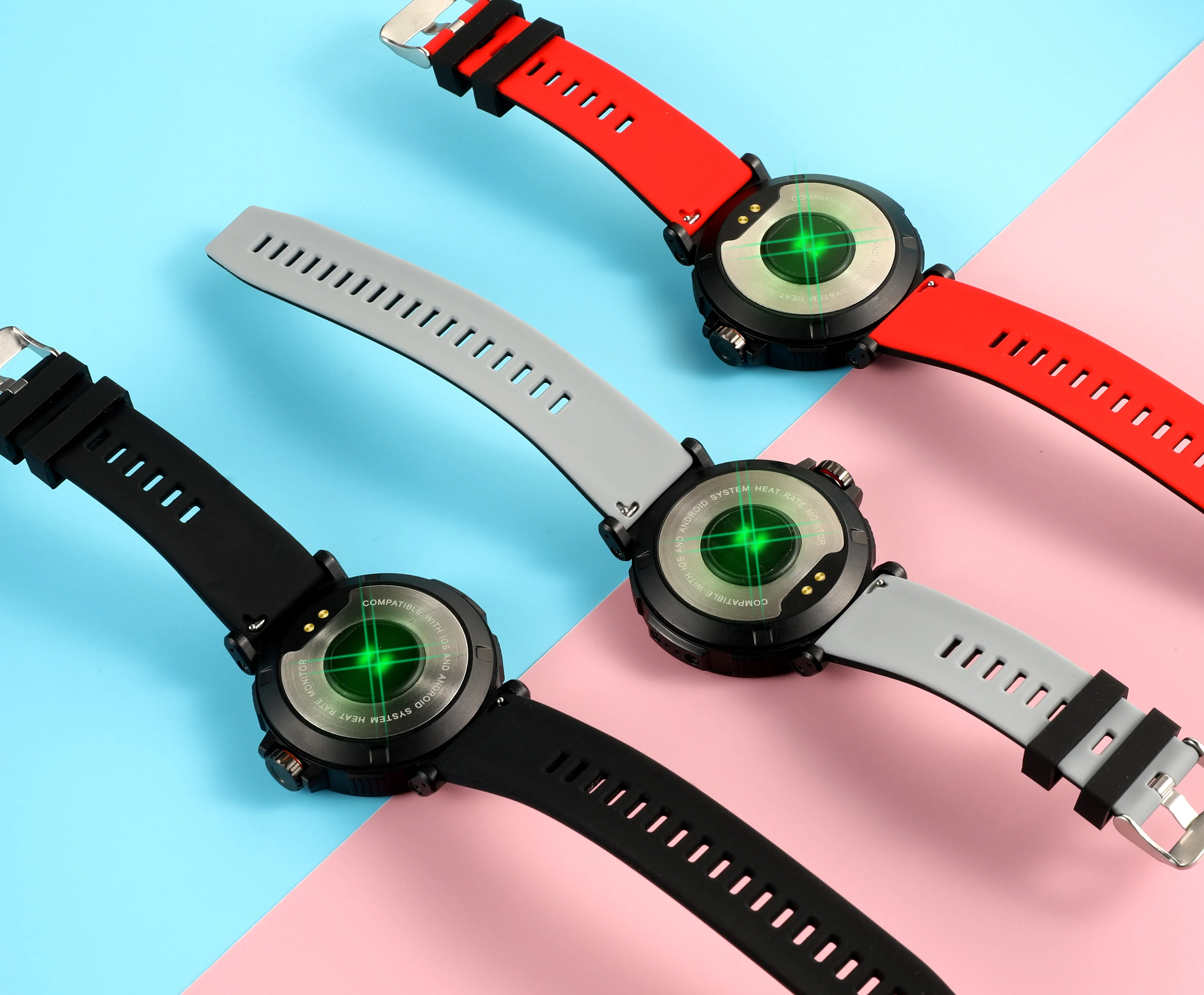 Willgallop S18 22 mm universele rubberen zachte siliconen waterdichte slimme horlogeband
Willgallop S18 22 mm universele rubberen zachte siliconen waterdichte slimme horlogeband