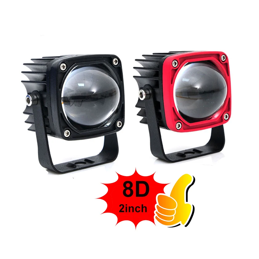 2 Inch 8D Lens Led Work Light 6000K White 3500K Yellow Driving Beam Fog Lamp Spotlight for Car Truck Off-Road Motorcycle 12V 24V
2 Inch 8D Lens Led Work Light 6000K White 3500K Yellow Driving Beam Fog Lamp Spotlight for Car Truck Off-Road Motorcycle 12V 24V