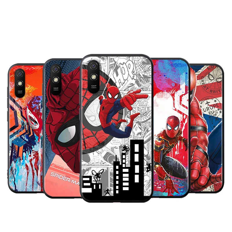 For Xiaomi Redmi K40 Gaming K30i K30T K30S K30 Ultra K20 10X Pro 5G Black Phone Case Marvel Avengers Spider-Man Silicone Cover
For Xiaomi Redmi K40 Gaming K30i K30T K30S K30 Ultra K20 10X Pro 5G Black Phone Case Marvel Avengers Spider-Man Silicone Cover