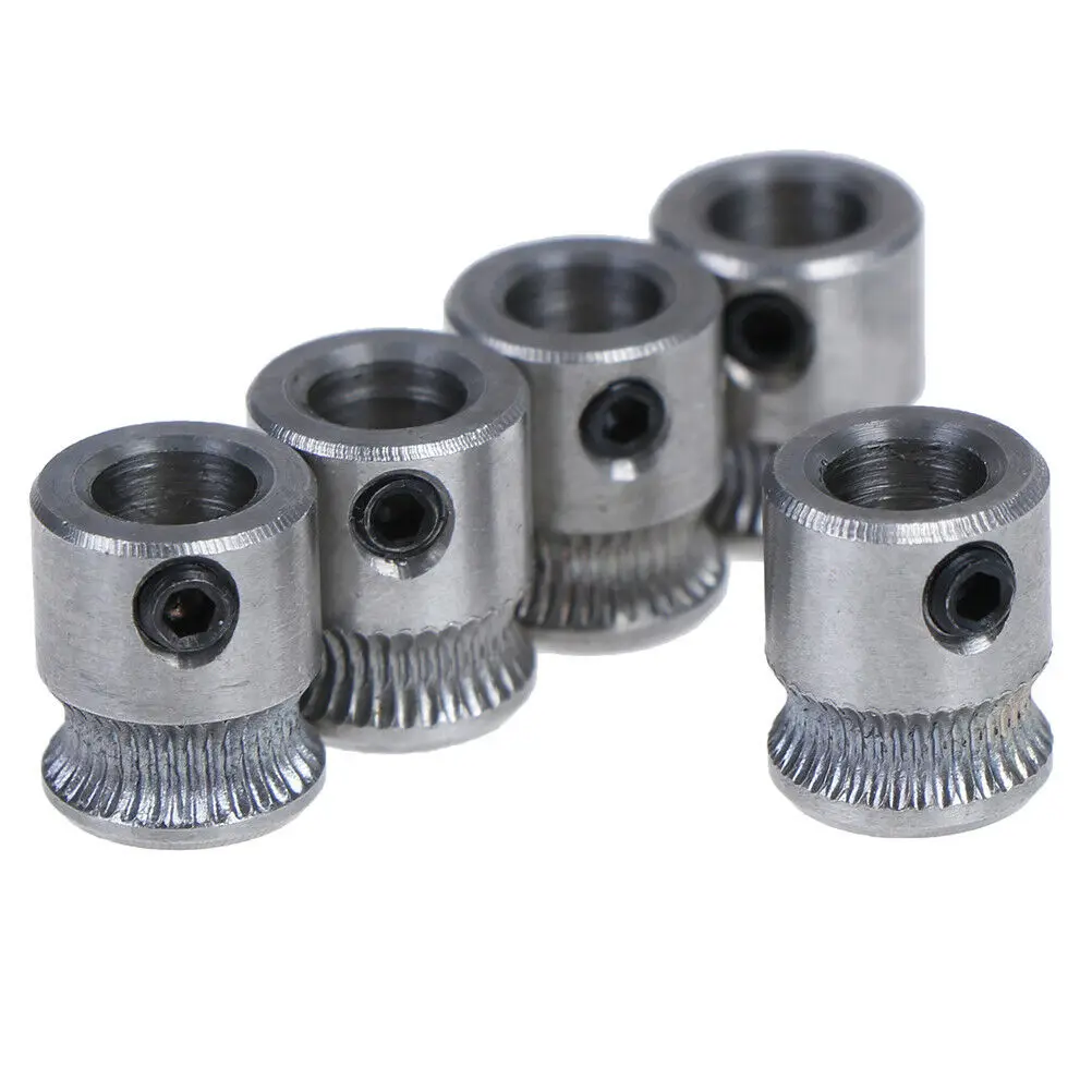 High Quality Wholesale 5Pcs MK8 Extruder Steel Drive Gear Pulley For 1.75mm Filament Makerbot 3D priYJUS Replacement Accessories
High Quality Wholesale 5Pcs MK8 Extruder Steel Drive Gear Pulley For 1.75mm Filament Makerbot 3D priYJUS Replacement Accessories