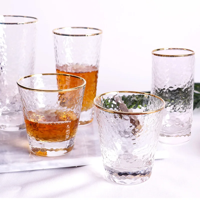 Japanese-style Phnom Penh hammer pattern high borosilicate glass water cup home juice cup creative hammer pattern cup
Japanese-style Phnom Penh hammer pattern high borosilicate glass water cup home juice cup creative hammer pattern cup