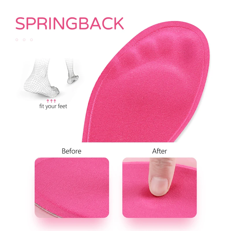 BANGNI Memory Foam Insole Relax High Heels Slow Rebound Soft Shoe Pads Cushion Breathable Sole Comfort Inserts For Feet Women
BANGNI Memory Foam Insole Relax High Heels Slow Rebound Soft Shoe Pads Cushion Breathable Sole Comfort Inserts For Feet Women